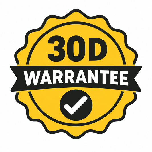 + 30-day Warranty